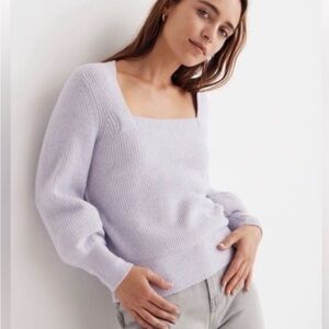 Madewell Women's Sweater- light purple